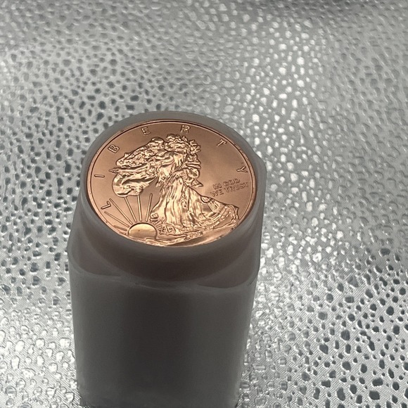 20 X Walking Liberty 1 oz .999 Fine Copper Round USA 20 Oz Of Copper Coin - Picture 5 of 16